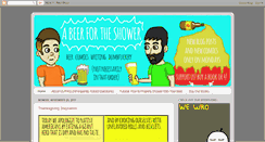Desktop Screenshot of abeerfortheshower.com